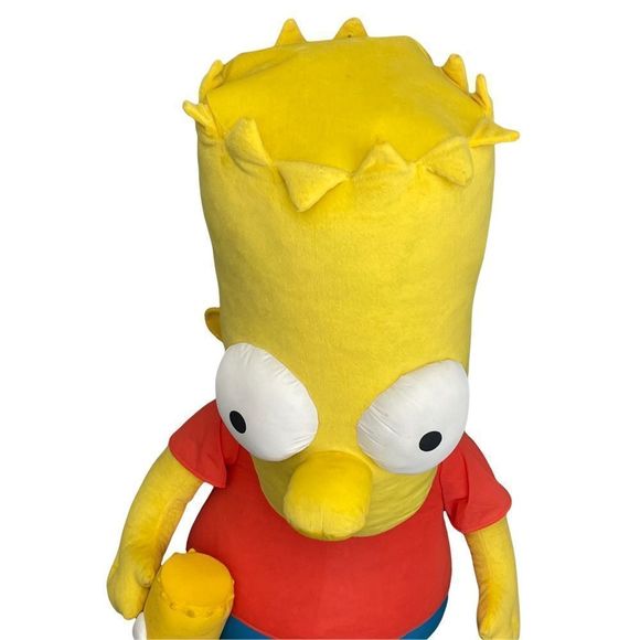 Bundle of Life Size & Mini Arcade Bart Simpson Collectors Plush (43-46” ) - Picture 5 of 10